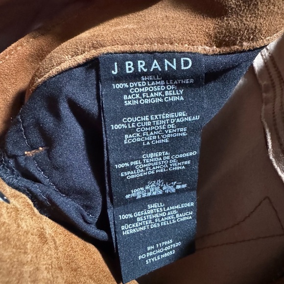 J brand suede pants - Picture 4 of 4